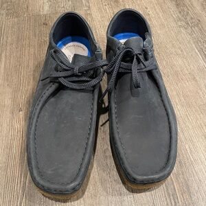 Clark’s Shacre II Run Men's Navy Blue Nubuck Shoes